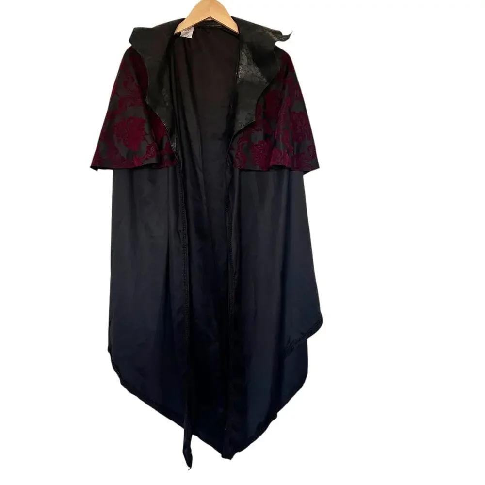 Spirit Halloween Vampire Costume Cape & Pants Sz M - Picture 1 of 11
